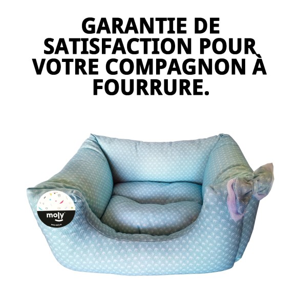 Cuna Rectangulaire Gaviotas T-2 pour Animaux de Compagnie 60x48x24 cm