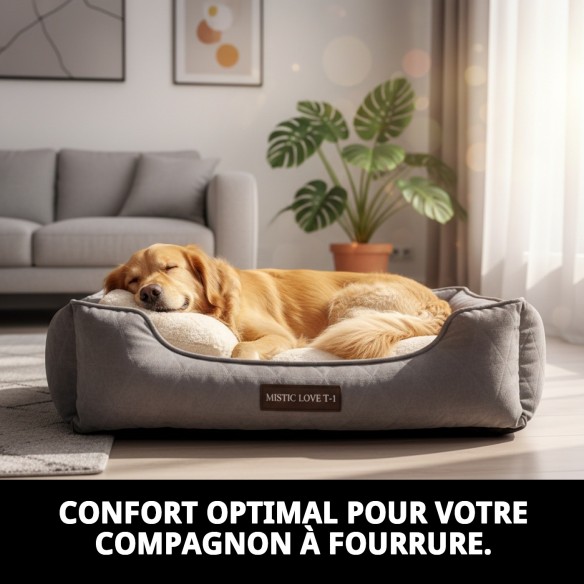Coussin Rectangulaire Mistic Love T-1 pour Animaux 50x42 cm