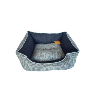 Coussin Rectangulaire Elegance Gris T-2 pour Animaux 60x48 cm