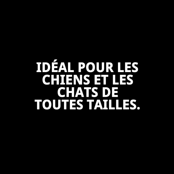 Lit double usage pour chats et chiens - Confort et design