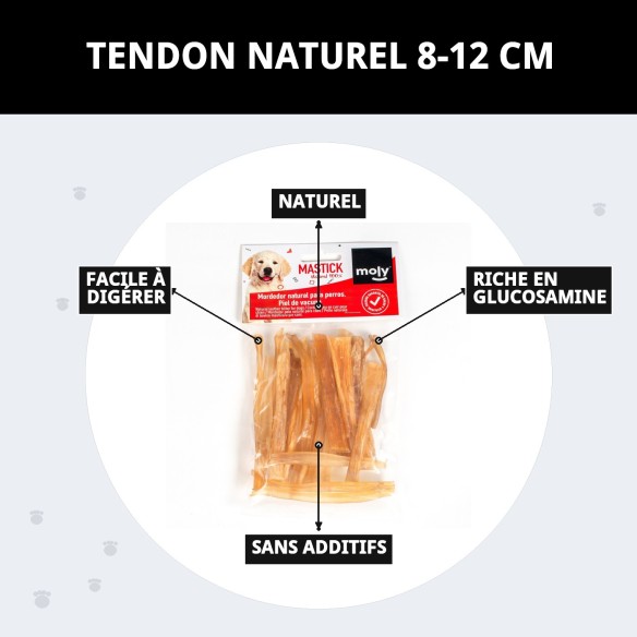 Tendons Naturels pour Chiens - Snack Sain et Savoureux