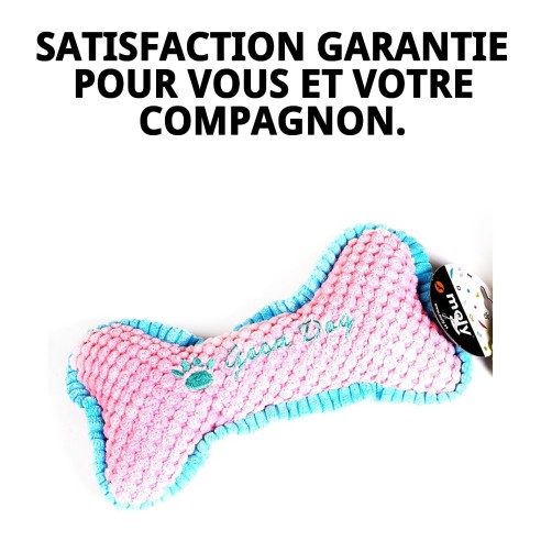 Jouet Os Dulceida 19x10 cm pour votre animal de compagnie.