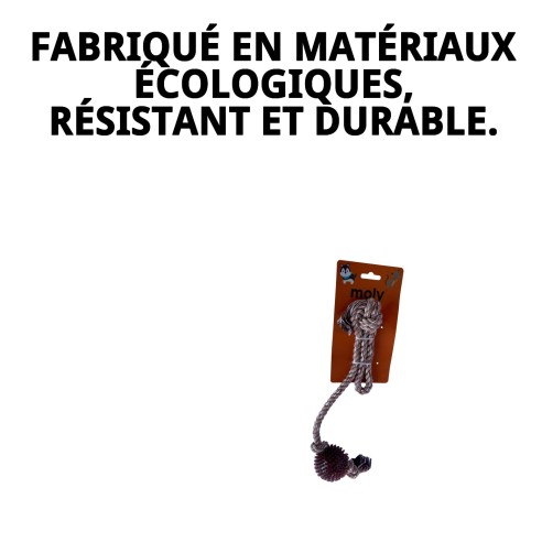 Lanceur de Corde TPR Éco pour Chiens - Amusement Assuré