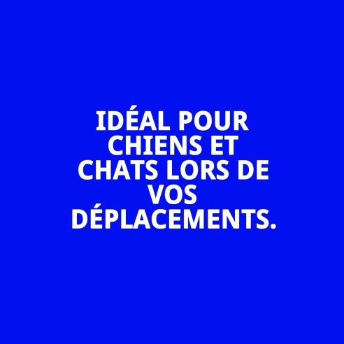 Transporteur en nylon Prestige : Confort et style pour animaux de compagnie.