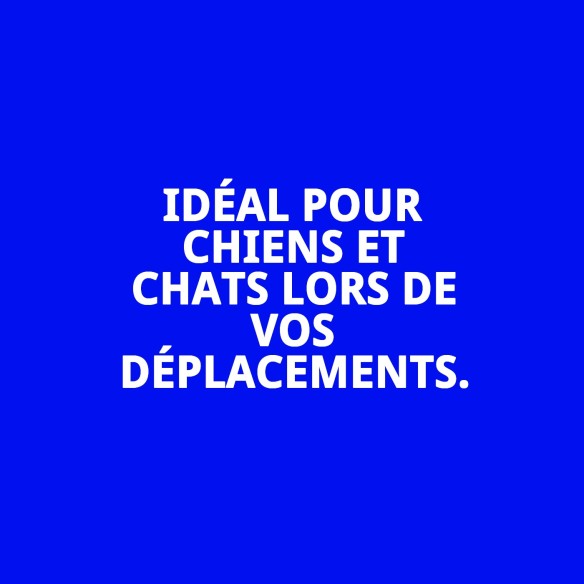 Transporteur en nylon Prestige : Confort et style pour animaux de compagnie.