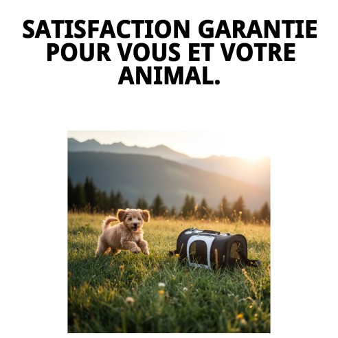 Transporteur en nylon Prestige : Confort et style pour animaux de compagnie.