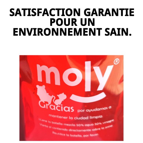 Bouteille Nettoyante pour Urines de Chiens Moly 460ml