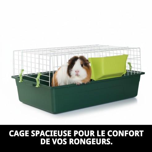Cage pour rongeurs 70x35x45 cm - Confort et espace idéal