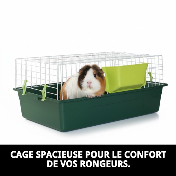 Cage pour rongeurs 70x35x45 cm - Confort et espace idéal