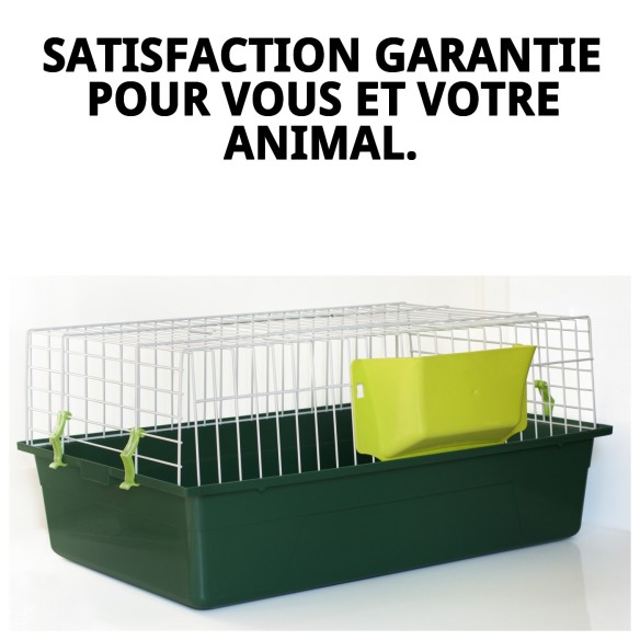 Cage pour rongeurs 70x35x45 cm - Confort et espace idéal