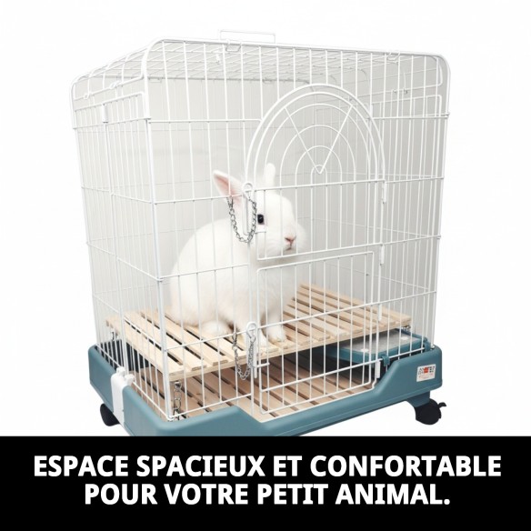 Cage à Lapin Living Love : Confort et Style pour Animaux de Compagnie