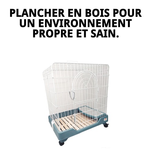 Cage à Lapin Living Love : Confort et Style pour Animaux de Compagnie