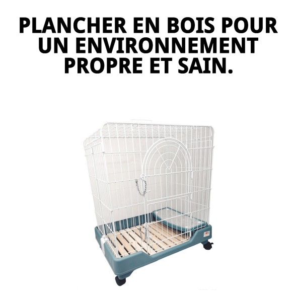Cage à Lapin Living Love : Confort et Style pour Animaux de Compagnie