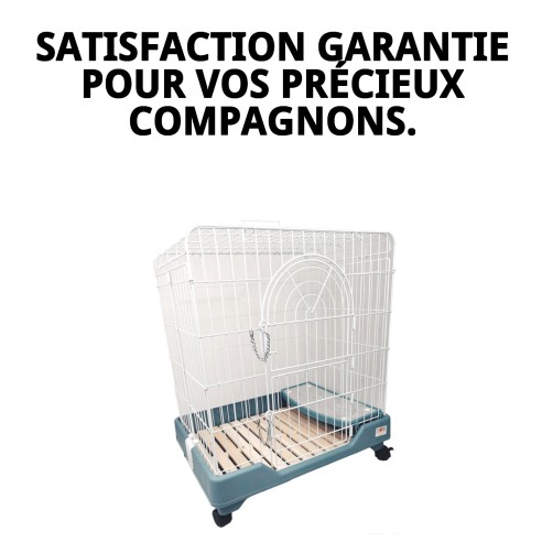 Cage à Lapin Living Love : Confort et Style pour Animaux de Compagnie