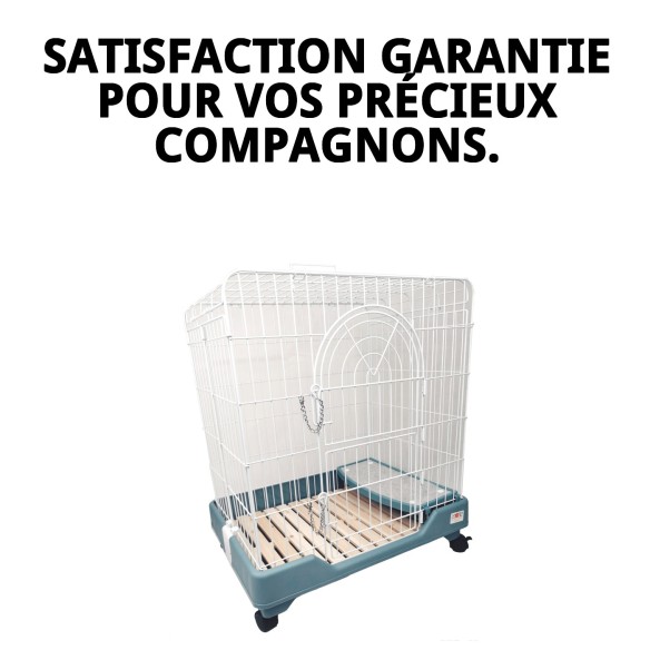 Cage à Lapin Living Love : Confort et Style pour Animaux de Compagnie