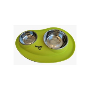 Distributeur Antichoc Double Silicone 200ml + 400ml | Moly.es