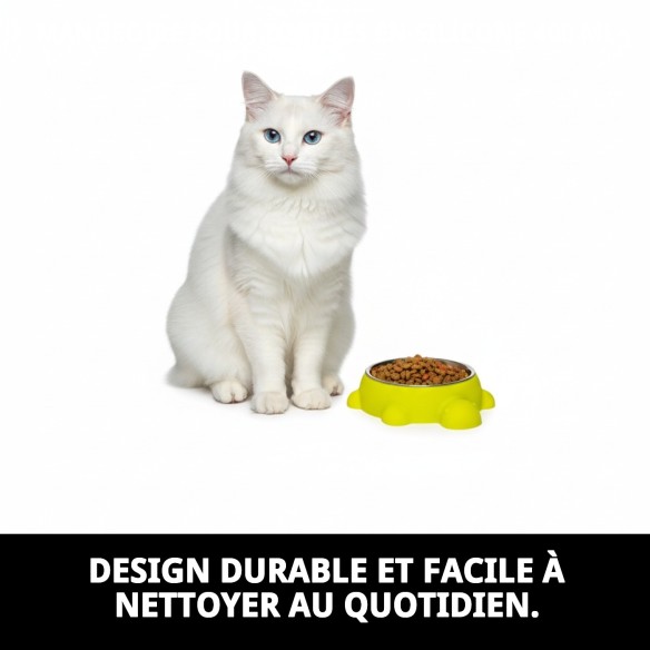 Bol en silicone Tortue 400 ml : Amusant et Écologique