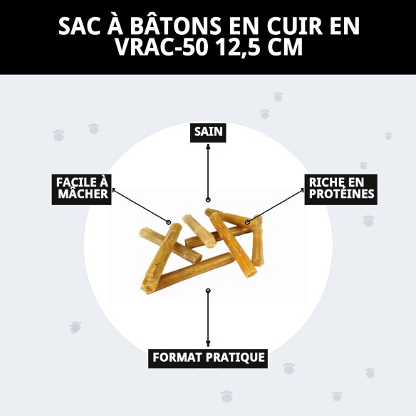 GRANDE BARRE PEAU SAC-50 12,5 CM