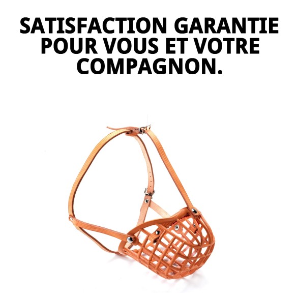 Muzzle en Cuir pour Boxer - Confort et Style N.5