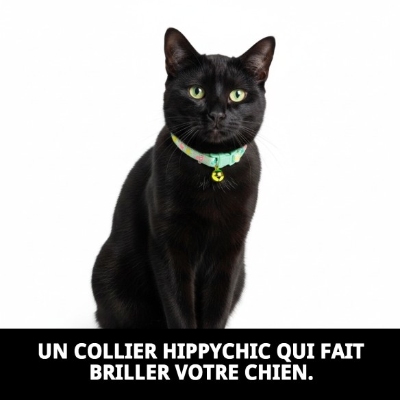 COLLIER NYLON FLEUR 15-20 X 0,80 cm AVEC CLOCHE