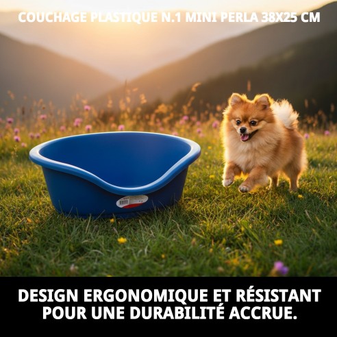 COTONNIÈRE EN PLASTIQUE N°1 MINI PERLA 38X25 CM