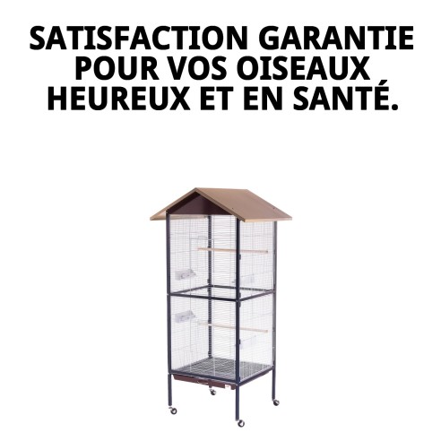 VOLIÈRE KENYA 60 X 60 X 167 CM