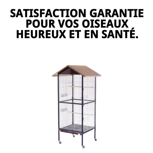VOLIÈRE KENYA 60 X 60 X 167 CM