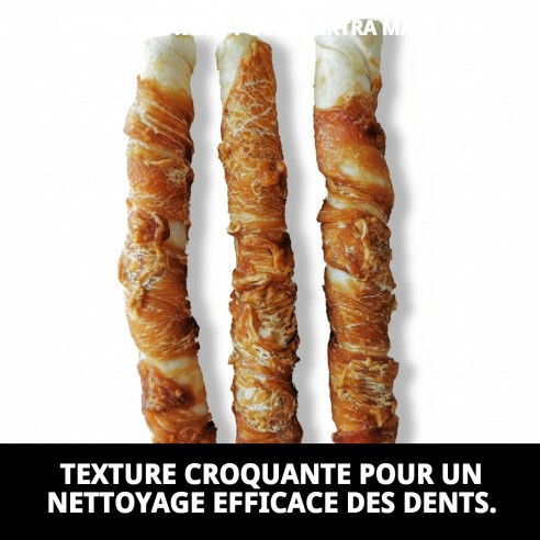 SNACK DENTAIRE POULET EXTRA MAXI 1 KG
