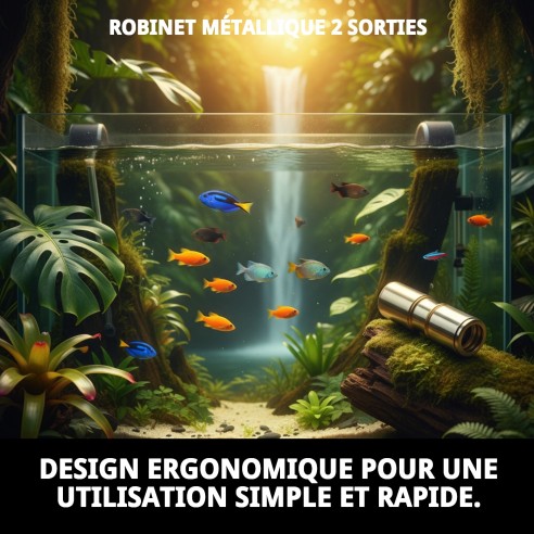 Clé Métallique 2 Sorties pour Animaux - Haute Qualité et Durabilité