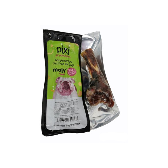 Exposant moyen os de jambon pour chiens - 20 unités