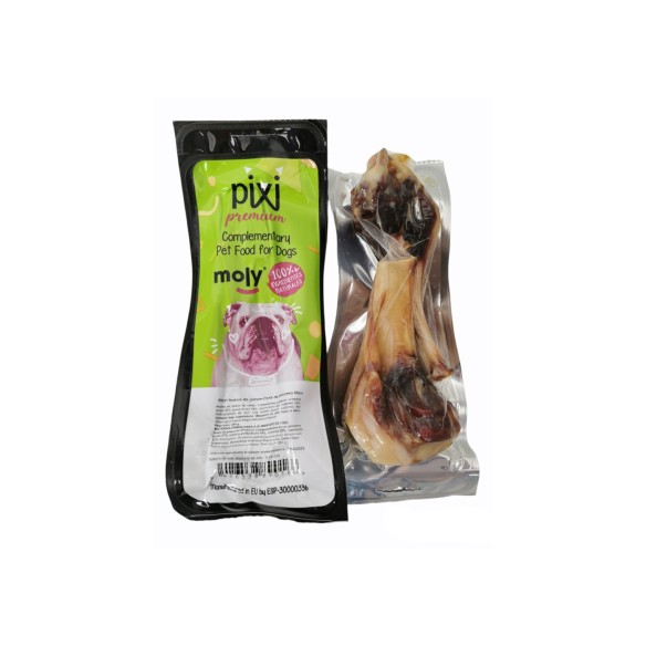 Support Médias Os de Jambon Pack 2 pour Chiens