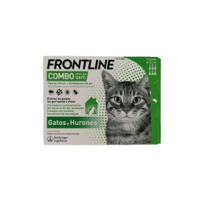 Frontline Combo Chats : Efficacité en 6 Pipettes Antiparasitaires