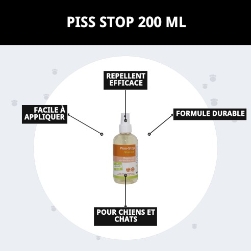 PISS STOP 200 ML : Éduquez votre animal de compagnie et protégez votre maison.