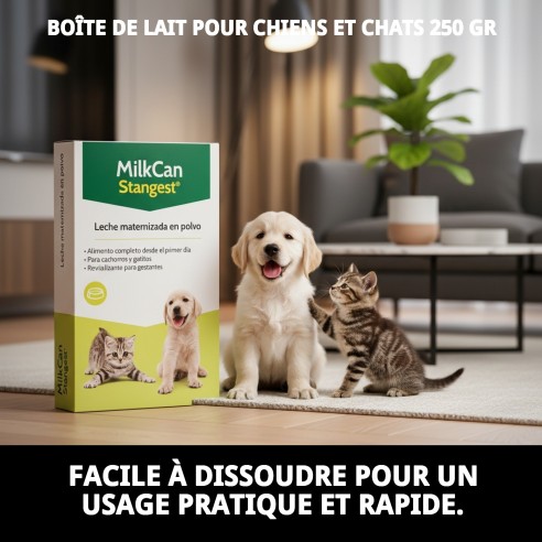 Lait Maternisé pour Chiots et Chatons 250g - Haute Qualité