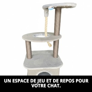 Arbre à Gratter pour Chat Genève 97 cm - Confort et Amusement 2