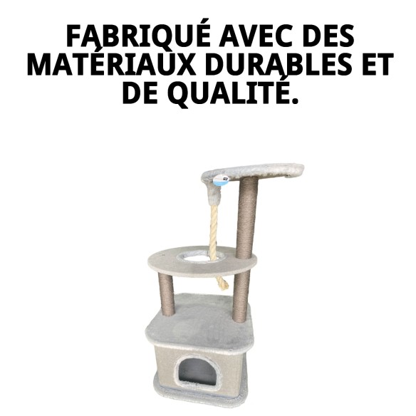 Arbre à Gratter pour Chat Genève 97 cm - Confort et Amusement