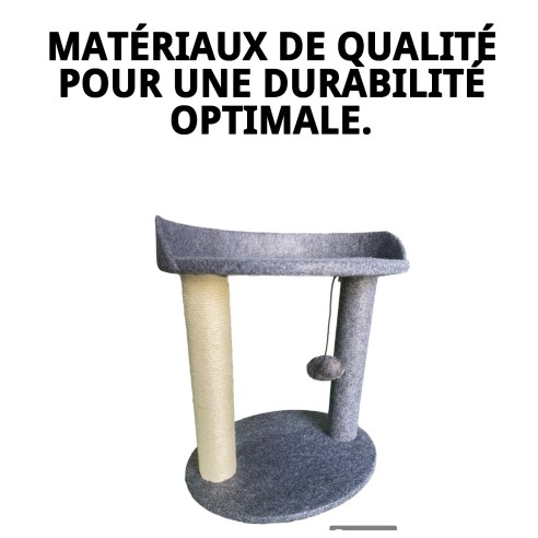 Griffoir pour Chat Modèle Suisse : Confort et Amusement 40x30 cm