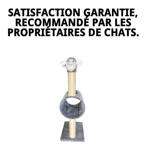 Griffoir pour Chat Capri 124 cm - Design Exclusif et Amusant