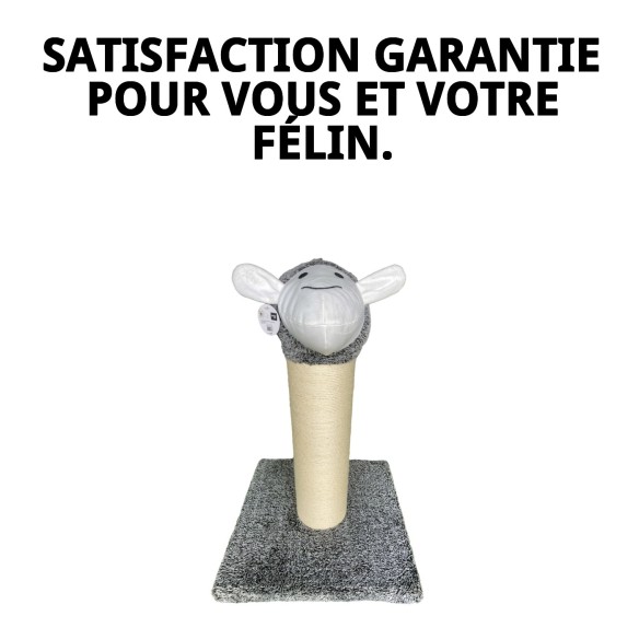 Griffoir pour chats modèle Monaco 45x45x66 cm élégant