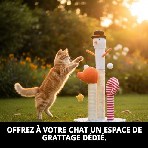 Arbre à gratter Talisman 40x40 cm - Amusement pour votre chat