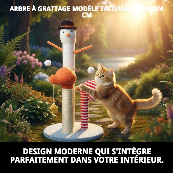 Arbre à gratter Talisman 40x40 cm - Amusement pour votre chat