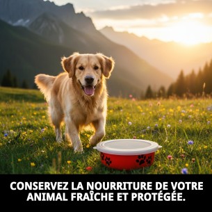 Conservez la nourriture de votre chien de manière hygiénique et saine. 2