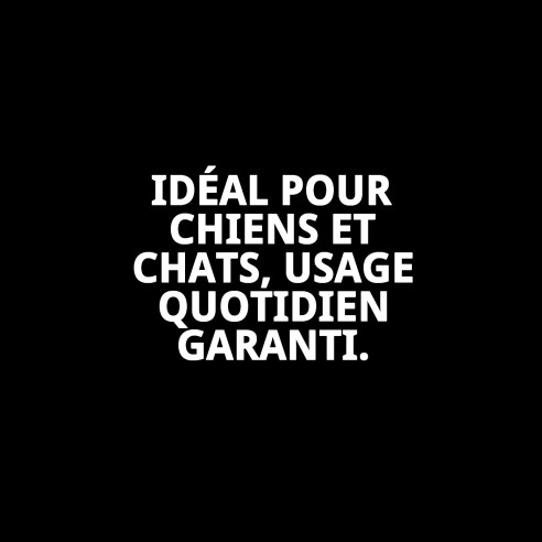 Conservez la nourriture de votre chien de manière hygiénique et saine.