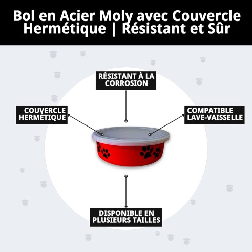 Conservez la nourriture de votre chien de manière hygiénique et saine.