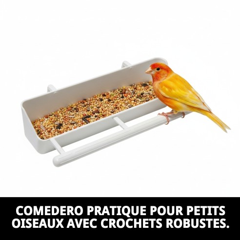 GAMELLE À CROCHET EN PLASTIQUE 10 UNITÉS