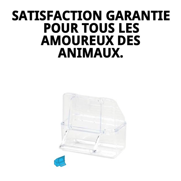 Bol de Nourriture Externe Bleu 20 Unités - Idéal pour Animaux de Compagnie