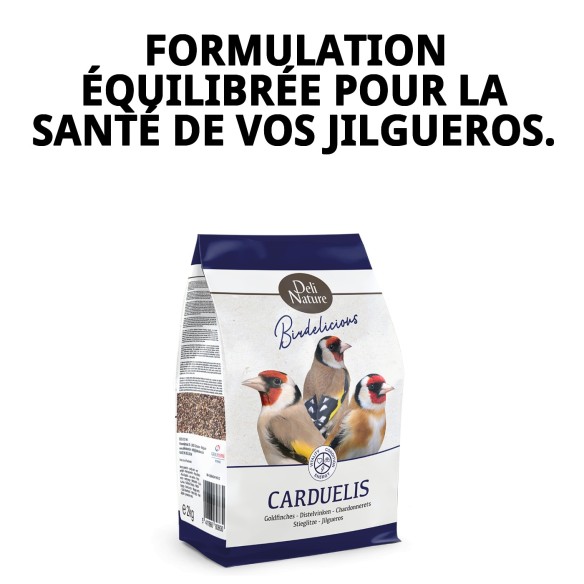 Aliment Premium pour Chardonnerets BIRDELICIOUS 2 KG