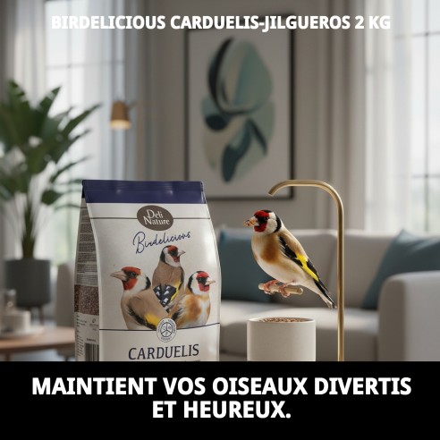 Aliment Premium pour Chardonnerets BIRDELICIOUS 2 KG