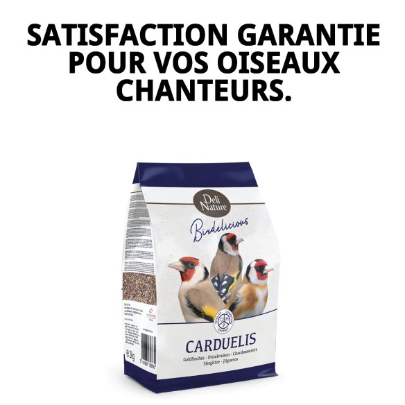 Aliment Premium pour Chardonnerets BIRDELICIOUS 2 KG