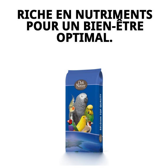 Mijo Blanc Propre 20 kg Deli Nature pour vos oiseaux.